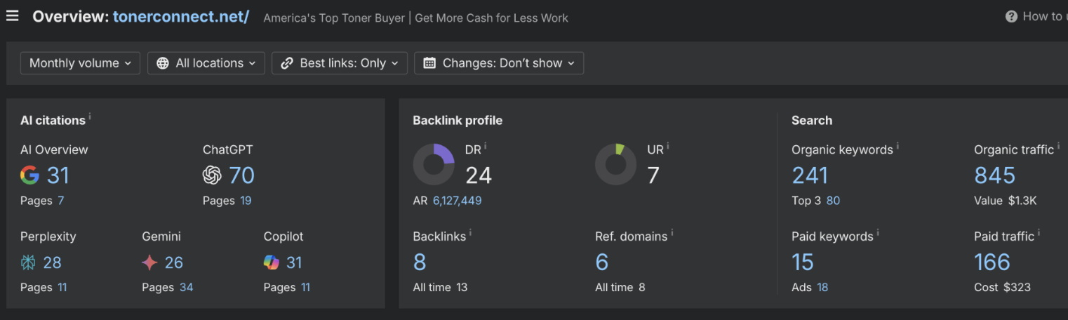 TonerConnect After Results